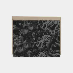 Black Malachite Note Card II