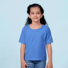 Gildan&reg; Heavy Cotton Crewneck Short Sleeve Youth T-Shirt - 5000B Carolina blue