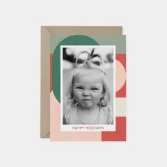 Big Geo Holiday Photo Card II