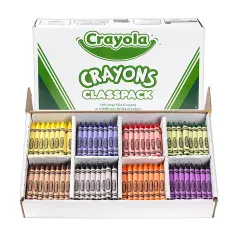 Crayon Classpack&reg;, Large Size, 8 Colors, 400 Count