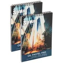 SoHo Urban Artist Oil Pastel Pad Multipacks