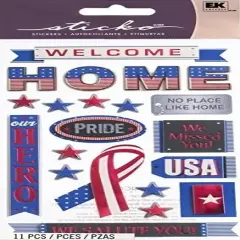 Sticko Welcome Home Dimensional Stickers