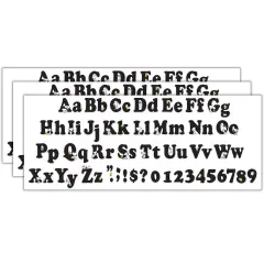 Peanuts&reg; Deco Letters, 210 Per Pack, 3 Packs