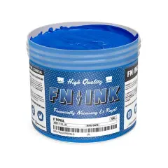 FN-INK Plastisol Screen Printing Ink Light Royal