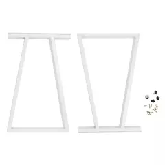 28''Metal Table Legs Heavy Duty Office Desk Leg Furniture Iron Coffee Table Legs