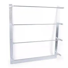 Ribbon Holder Ribbon Storage Dispenser Rack Wall Mounted Ribbon Organizer 4 Rods