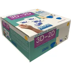 Language Builder&reg; 3D-2D Matching Kit, Everyday Objects