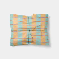 Checker and Stripe Gift Wrap XIV