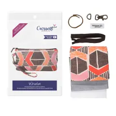 Crosscut Sewing Co.&reg; Wristlet Sewing Kit - Beginner Sewing Project Kit Yucatan