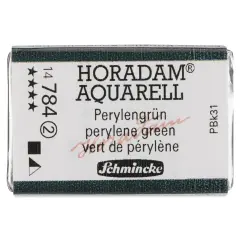 Schmincke Horadam Aquarell Watercolor - Perylene Green, Full Pan
