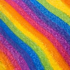 Rainbow Color Polyester Sarong Fabric 72" L x 45" W