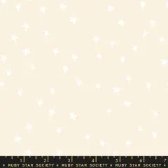 Starry in White on Natural (rs4109 65) | Starry | Alexia Marcelle Abegg | Ruby Star Society