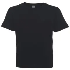 Next Level&reg; Apparel Youth Boys&rsquo; Cotton Crewneck T-Shirt BLACK