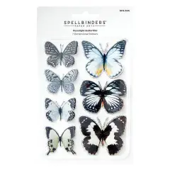 Spellbinders Timeless Stickers-Moonlight Butterflies