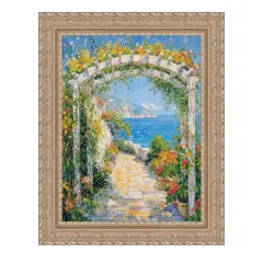 Silver Baroque Ornate Picture Frame 14x17 frame