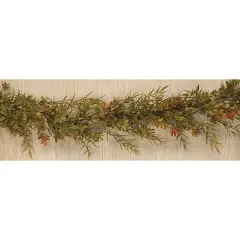 Boxwood Dill Leaves Garland