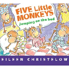 Five Little Monkeys Jumping on the Bed Board Book