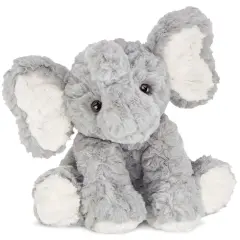 Bearington Dinky The Elephant 11 Inch Stuffed Elephant - Stuffed Animal - Plush Elephant, For Ages 0-14 Grey