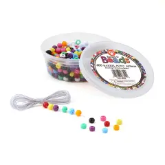 Bucket O&rsquo; Beads, Barrel Pony, 6 x 9 mm, Pack of 400
