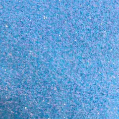 1 Yard Sequins Embroidered Stretch Velvet Rodeo Fabric Baby Blue