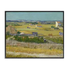 Stupell Industries Van Gogh The Harvest Landscape Framed Giclee Wall Art Design by one1000paintings