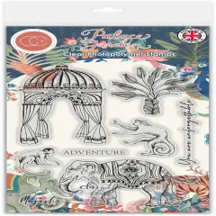 Craft Consortium Photopolymer Stamp Set-Majestic, Palace Garden