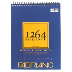 Fabriano 1264 Sketch Pad, 60 lb, 100 Sheets