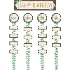 Eucalyptus Happy Birthday Bulletin Board Set