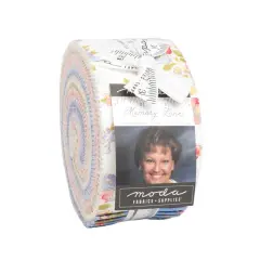 Memory Lane 2.5" Strip Roll (Jelly Roll) by Brenda Riddle Designs for Moda (18780JR)