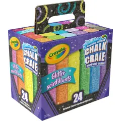 Crayola 24ct Glitter Chalk