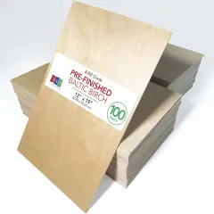 3mm or 6mmGrade B/BB Baltic Birch Plywood Finished or Unfinished | 12x12, 12x19 16x24 | Boxes of 10, 20, 50 and 100 | Laser Engraving, CNC, Scroll Saw