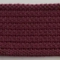 1" Cotton Webbing - 10 Continuous Yards - Made in USA! Maroon