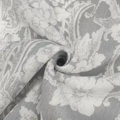 1 Yard Silver Rayon Crinkle Fabric For Dresses Blouses Skirts Lightweight Apparel 50/52" Width