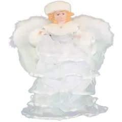 16 Inch Classic Feather Angel in White