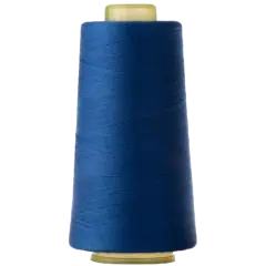 1 Pack of Royal Blue Spools Sewing Thread 6000 Yard All Purpose Overlock Cone Durable