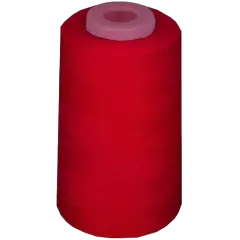1 Pack of 6000 Yard Red Spools Sewing Thread All Purpose 100% Spun Polyester Overlock Cone Durable