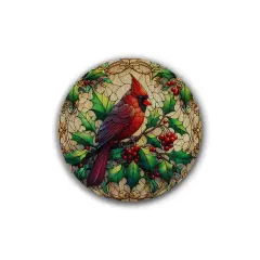 Christmas Cardinal Coasters - 4pk