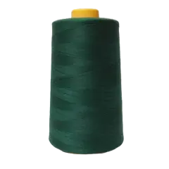 1 Pack of Hunter Green Spools Sewing Thread 6000 Yard All Purpose Overlock Cone