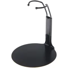 Plymor DSP-25B Black Adjustable Action Figure Stand, fits 4.5, 5, and 5.5 inch Action Figures, Waist is 1" - 1.5" wide, 3" - 3.5" around