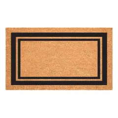 152961830NP Black Border Doormat