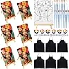 Paint Kit Pre Canvas for Adults Family Sip