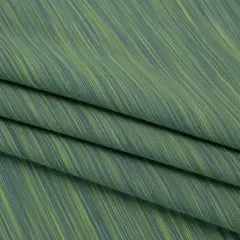 1 Yard Green Striated Quilting Cotton Fabric Lightweight Woven Material for Sewing 43 Inches Width