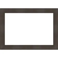 William Rustic Woodgrain Framed Dry Erase Magnetic Board