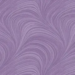 Purple Violet Color Wave Texture Flannel Wideback Fabric per yard