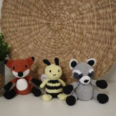 DIY Crochet Kit by Hoooked Forest Friends PAK350