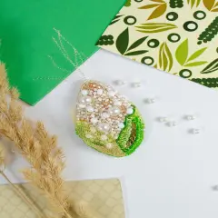Bead Embroidery Decoration Kit- Corn