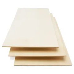 Baltic Birch Plywood, 12 x 24 Inch, B/BB Grade Sheets, 1/2, 1/4 or 1/8 Inch Thick| Woodpeckers