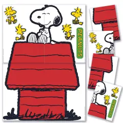 Giant Character Snoopy and Dog House Bulletin Board Set