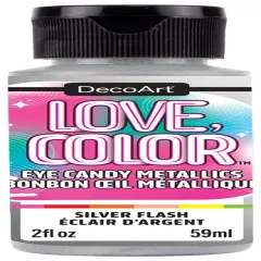 DecoArt Love Color Eye Candy Metallic Paint 2oz