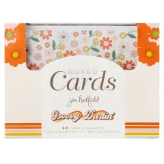 American Crafts A2 Cards W/Envelopes (4.375"X5.75") 40/Box-Jen Hadfield Groovy Darlin'